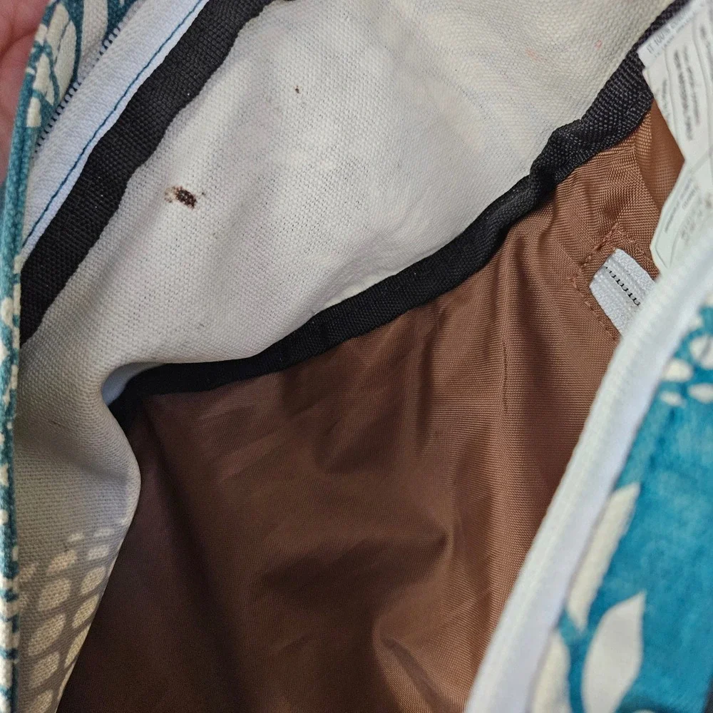 Kavu Rope Sling Backpack Pineapple Print Washed‎ Teal Blue